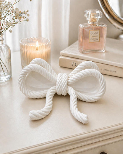 Bow Jewellery Tray | Coquette Ring Holder | Trinket Dish for Jewellery | Gift for Her