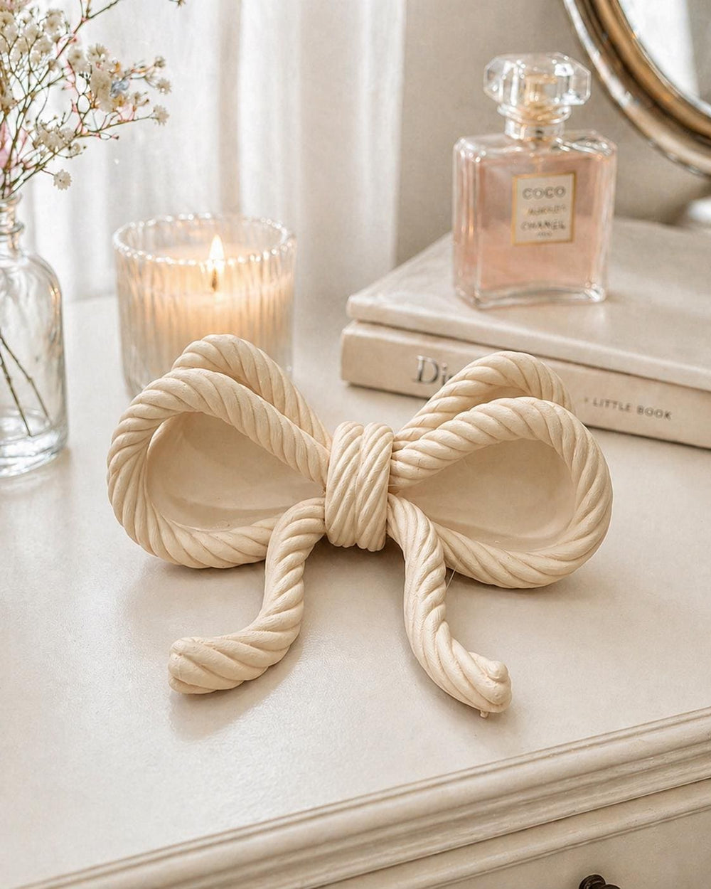 Bow Jewellery Tray | Coquette Ring Holder | Trinket Dish for Jewellery | Gift for Her