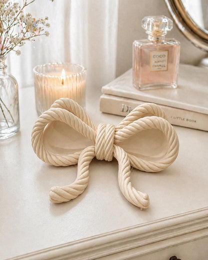 Bow Jewellery Tray | Coquette Ring Holder | Trinket Dish for Jewellery | Gift for Her