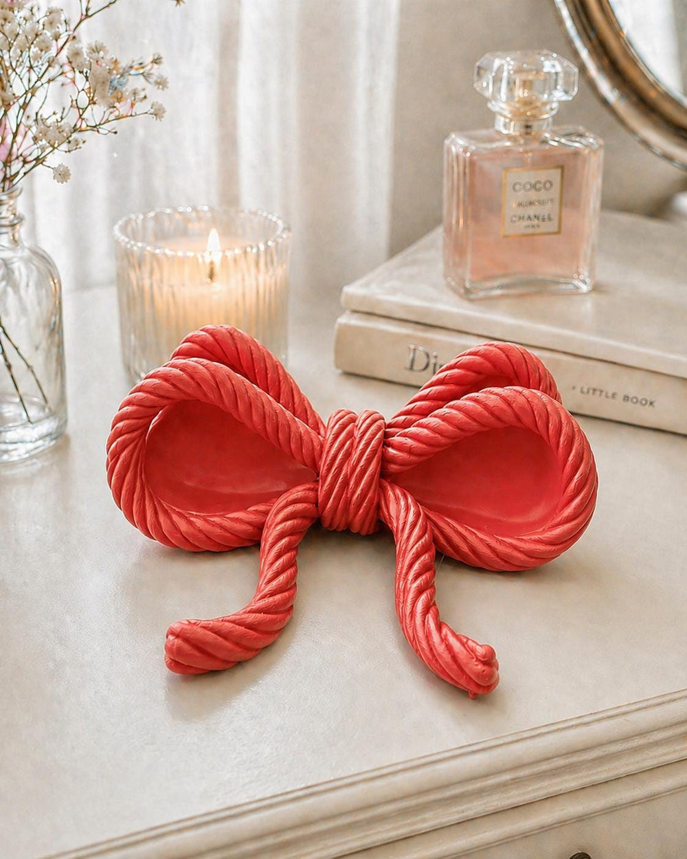 Bow Jewellery Tray | Coquette Ring Holder | Trinket Dish for Jewellery | Gift for Her