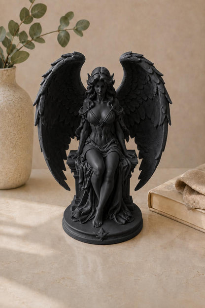 Greek Angel Statue | Winged Mythology Sculpture | Classical Home Decor | Guardian Angel Figurine | Divine Feminine