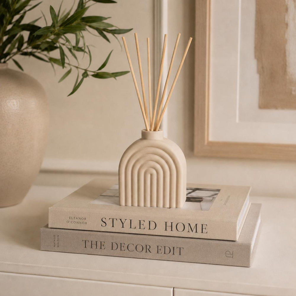 Reed Diffuser Holder | Modern Aromatherapy | Neutral Home Decor | Modern Room Fragrance