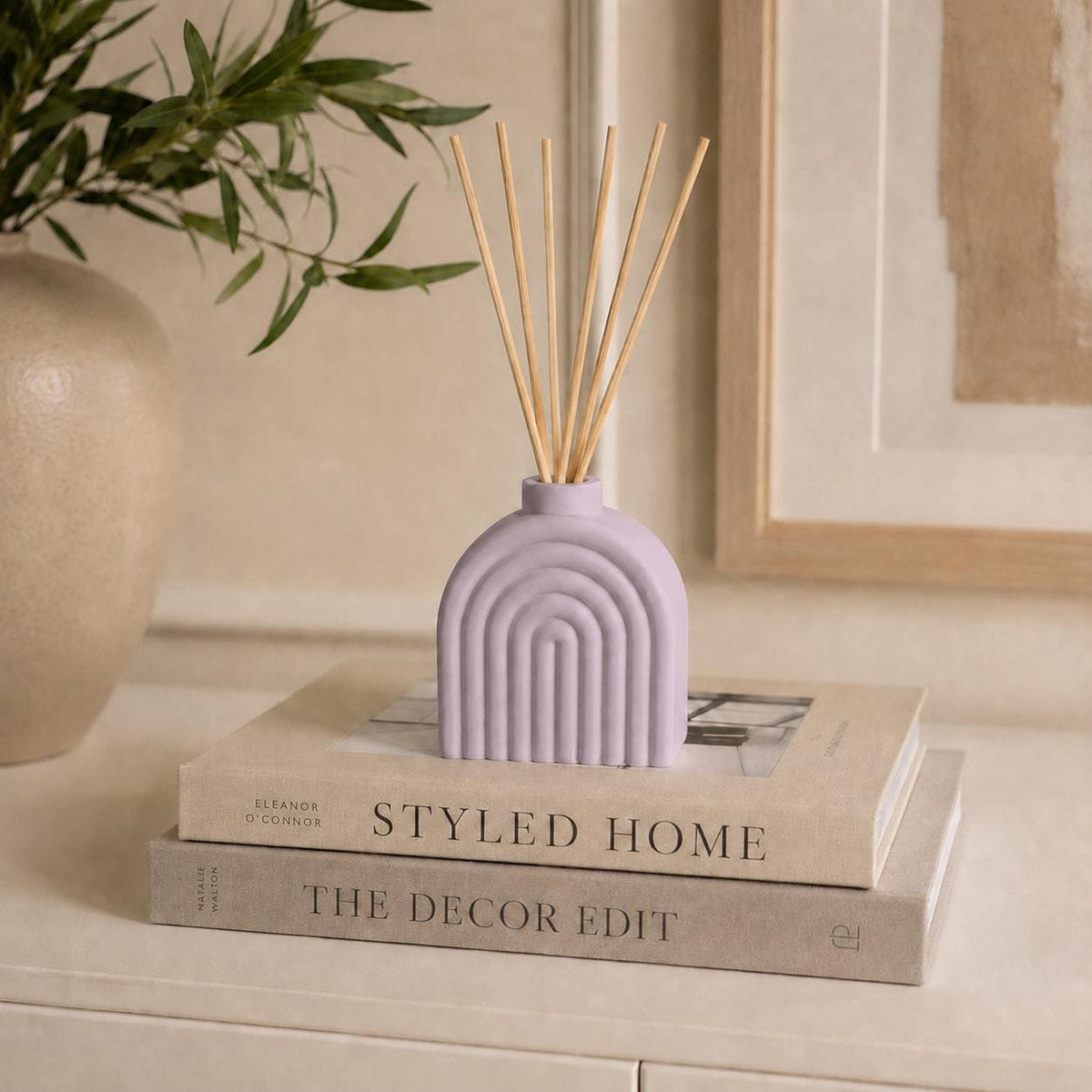 Reed Diffuser Holder | Modern Aromatherapy | Neutral Home Decor | Modern Room Fragrance