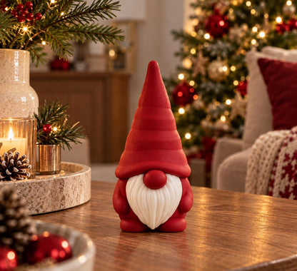 Christmas Gnome Decoration | Colourful Gonk Ornament | Festive Shelf Decor | Christmas Home Decor | Secret Santa Gift