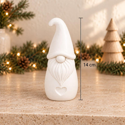 Heart Christmas Gnome Decoration | Gonk Ornament | Minimalist Winter Shelf Decor | Family Secret Santa Gift