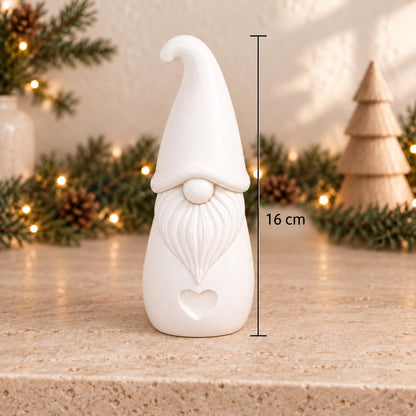 Heart Christmas Gnome Decoration | Gonk Ornament | Minimalist Winter Shelf Decor | Family Secret Santa Gift