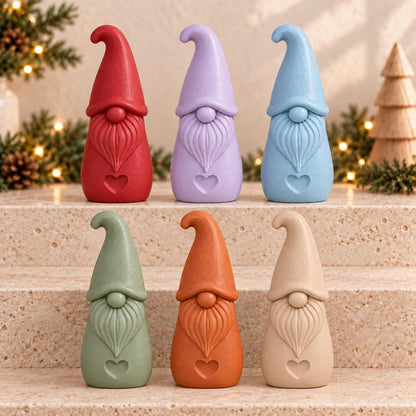 Heart Christmas Gnome Decoration | Gonk Ornament | Minimalist Winter Shelf Decor | Family Secret Santa Gift