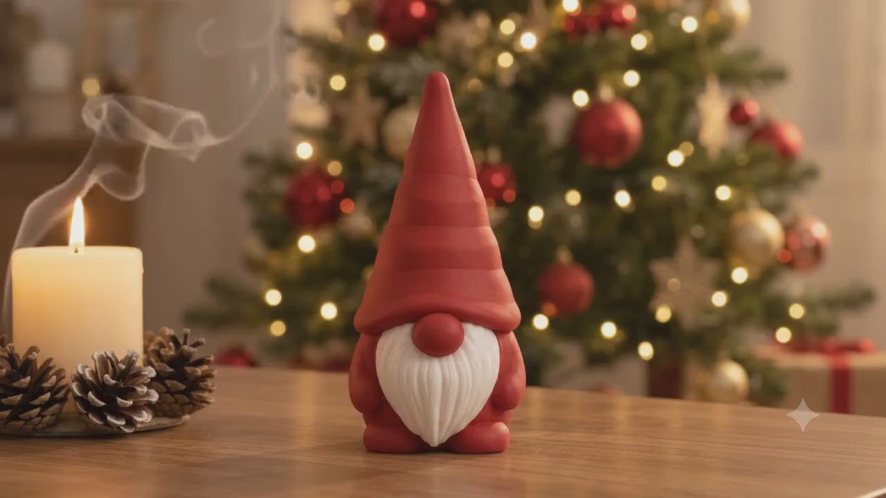 Christmas Gnome Decoration | Colourful Gonk Ornament | Festive Shelf Decor | Christmas Home Decor | Secret Santa Gift